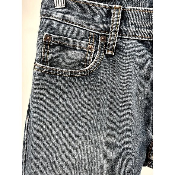 LEVI Strauss Signature Gold Womens Bootcut Jeans W29 Excellent Shape 8" Rise - Picture 8 of 10